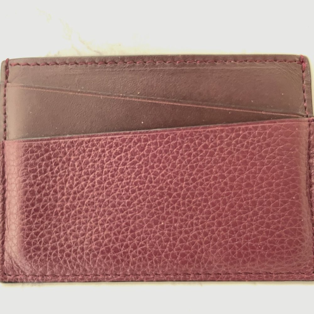VGUC Everlane Burgundy 2016 Card Case